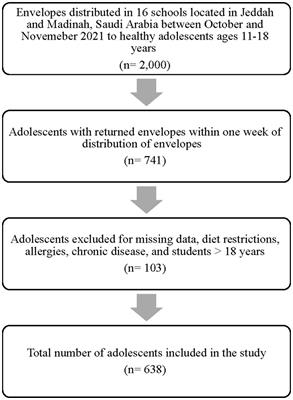 Factors associated with diet quality of adolescents in Saudi Arabia